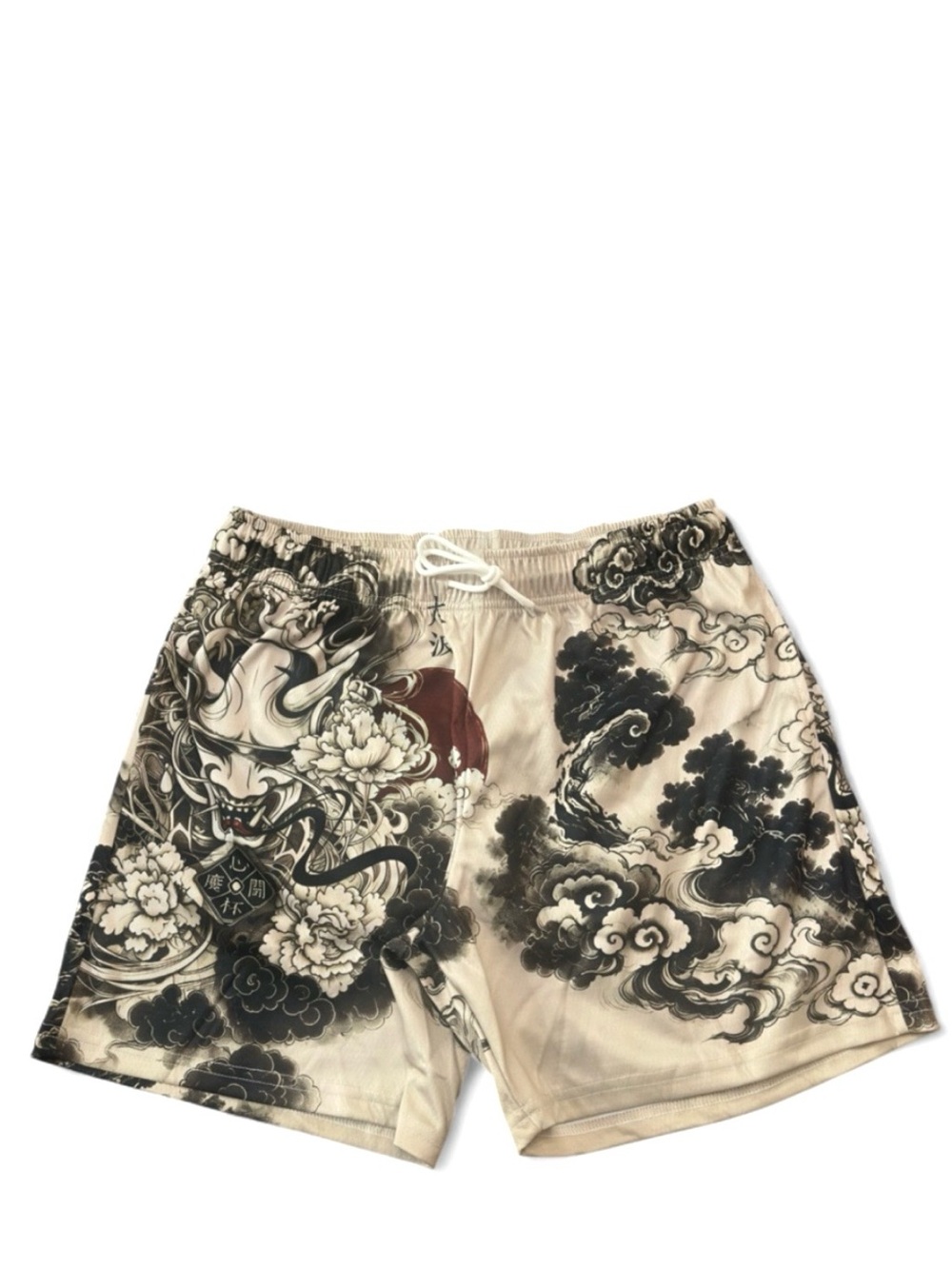 Maison Allure Japan Art Athletic Mesh Shorts Size Men’s Large (NWT)